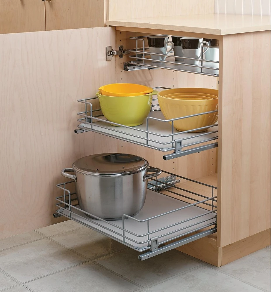 Solid-Bottom Pull-Out Drawer