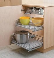 Solid-Bottom Pull-Out Drawer