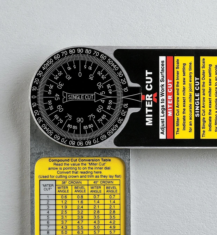 Starrett 5-In-1 Protractor