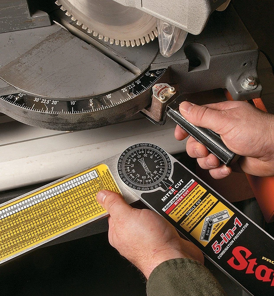 Starrett 5-In-1 Protractor