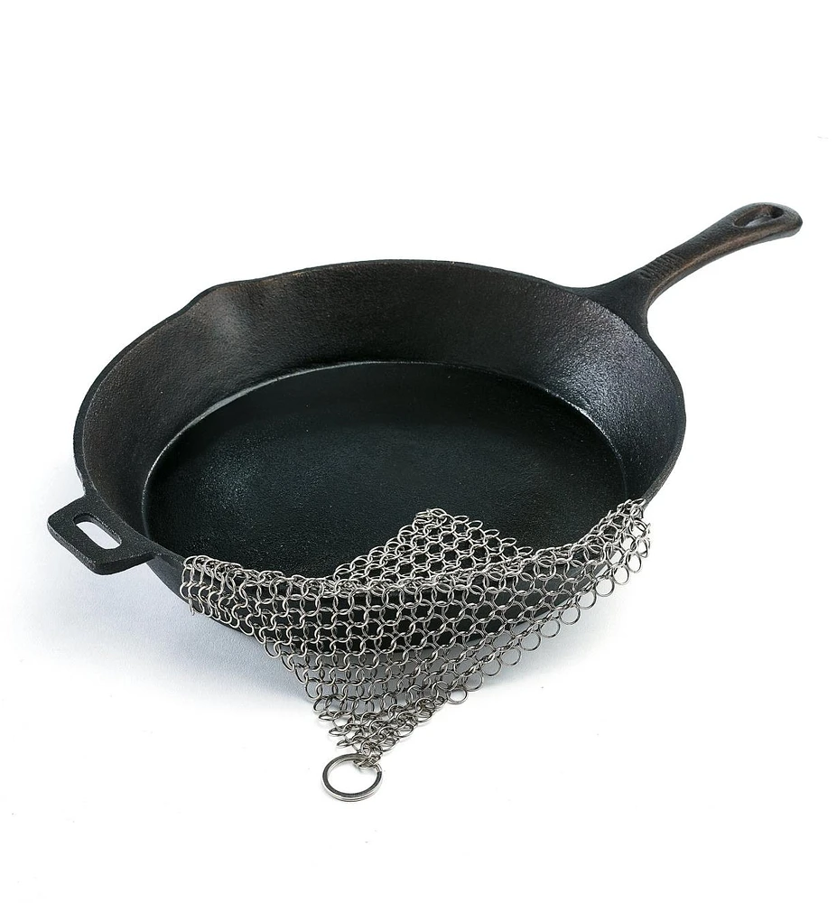 Stainless-Steel Chain Mail Scrubber