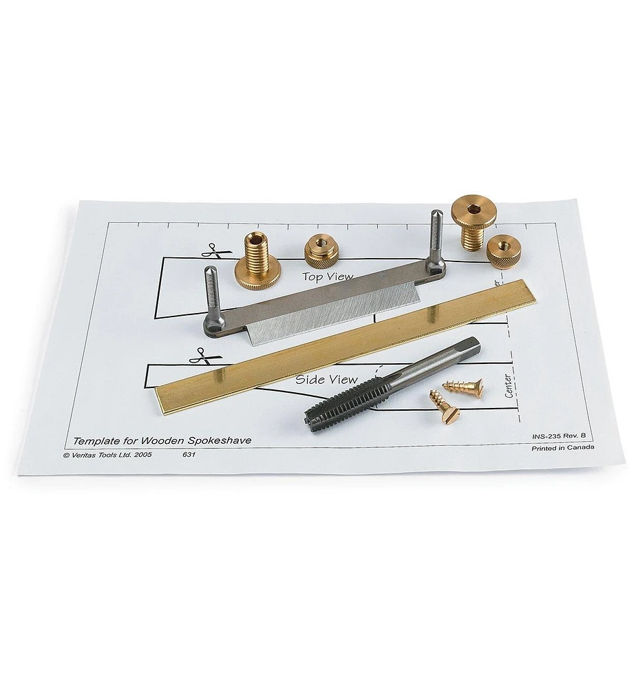 Veritas Hardware Kits for Wooden Spokeshaves