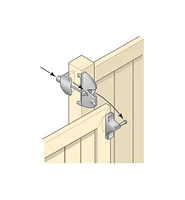 Lockable Gate Latch