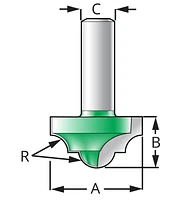 Reed and Bead Router Bit