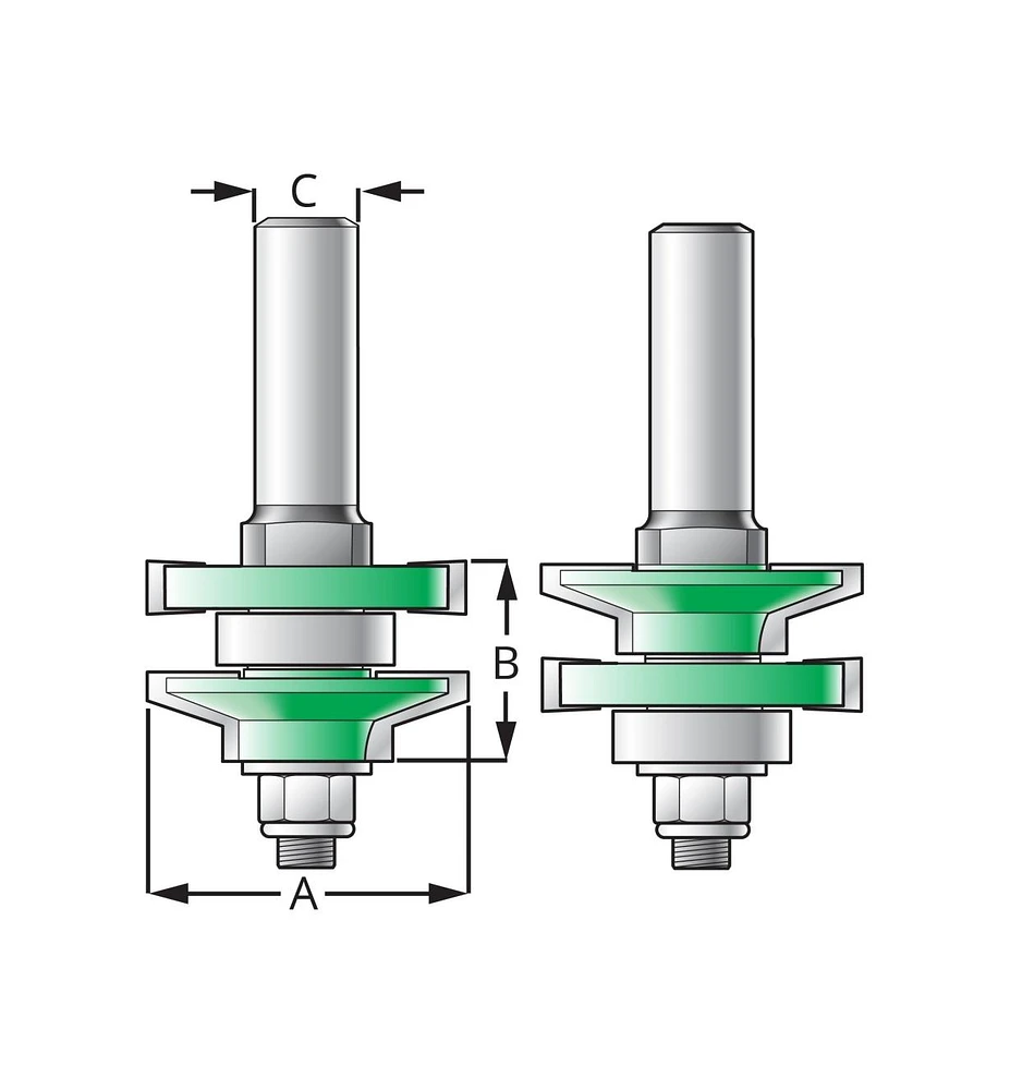 Reversible Panel Frame Bits