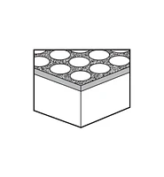 Pierres d'établi diamantées monocristallines