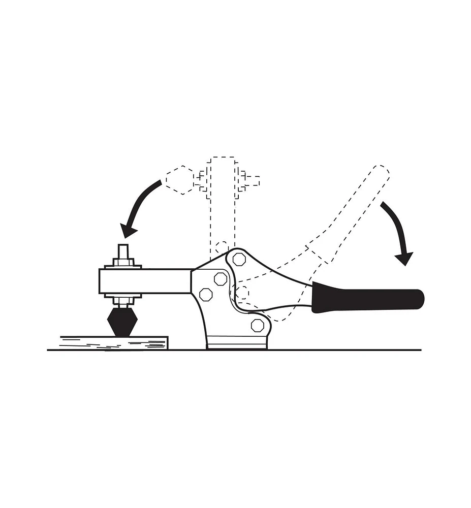 DeStaCo Horizontal Toggle Clamps