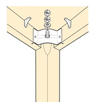 Ferrures de table robustes