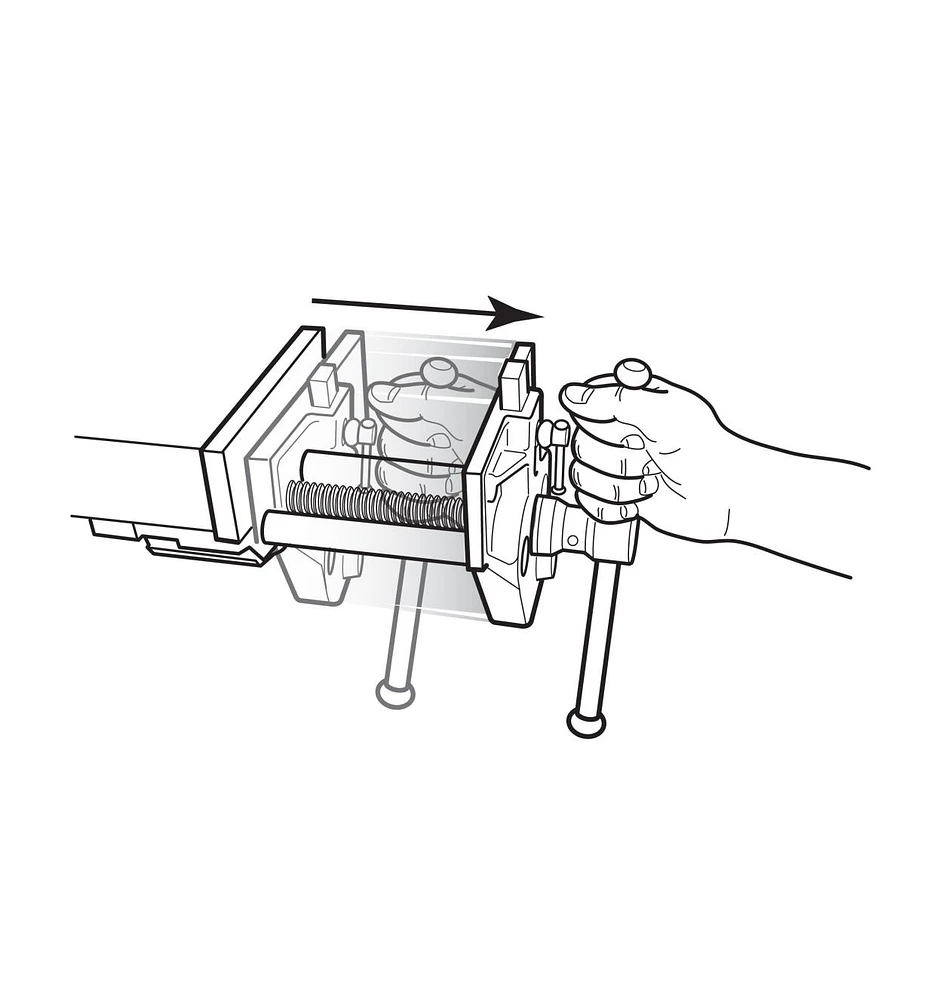 Quick-Release Steel Bench Vises