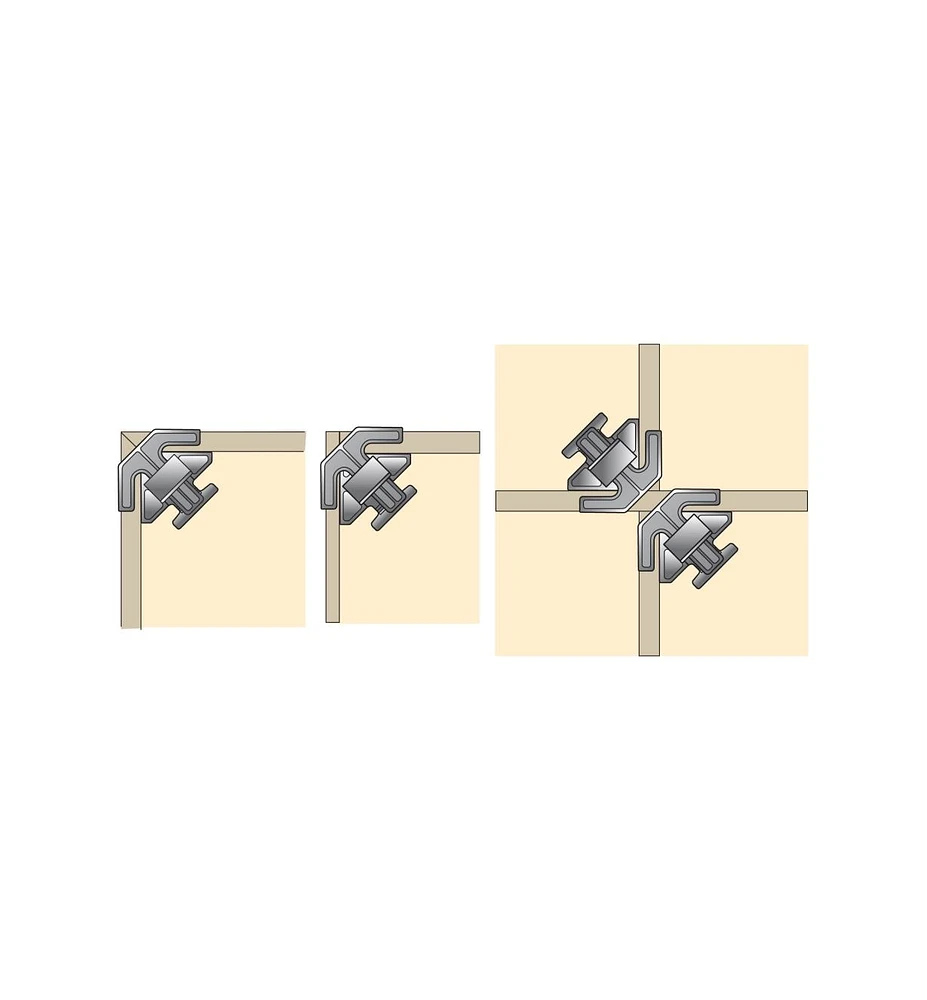 Right-Angle Assembly Clamps