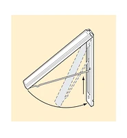 12" Folding Hanging Rack