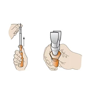 1/4" Quick-Wedge Screwdriver