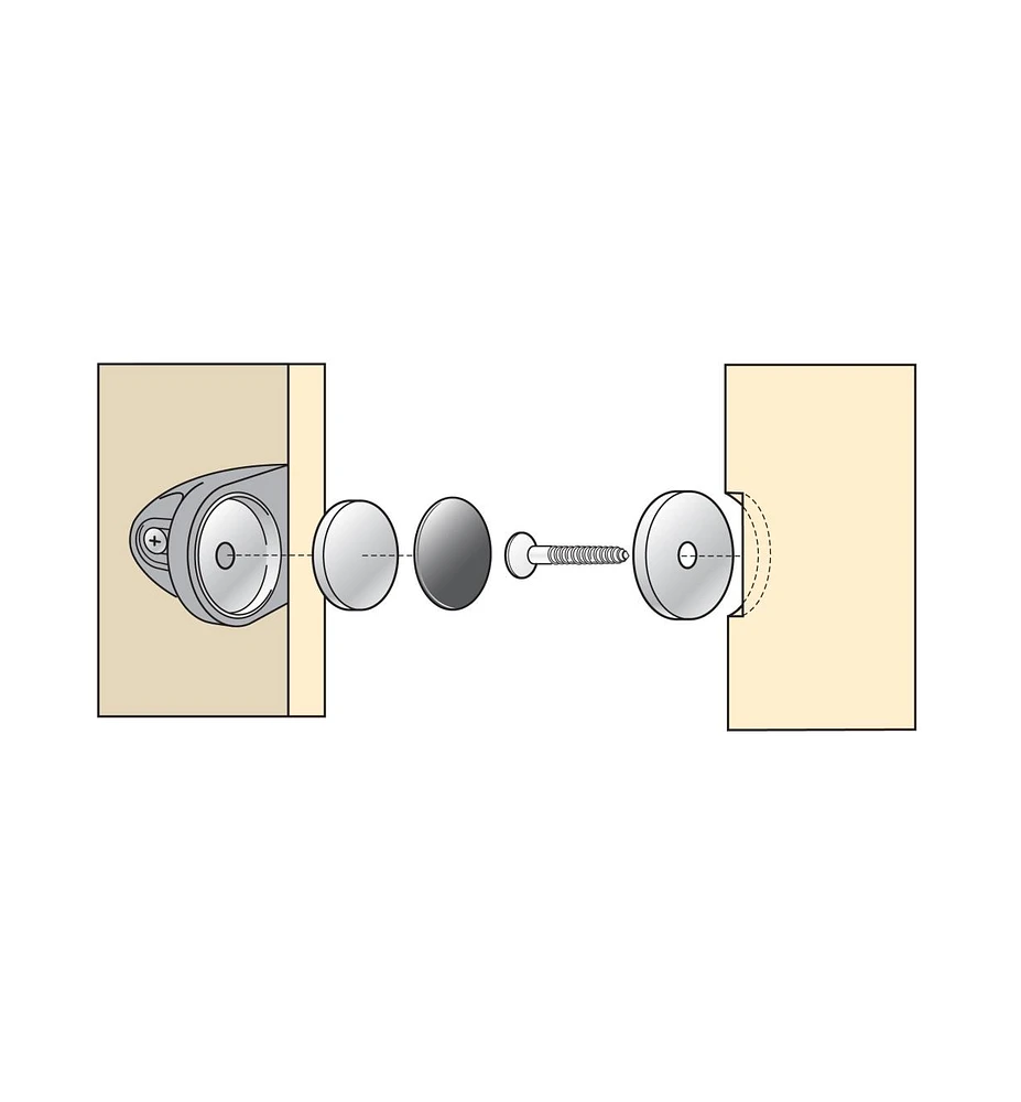 Cuvette à angle droit pour aimant de terres rares