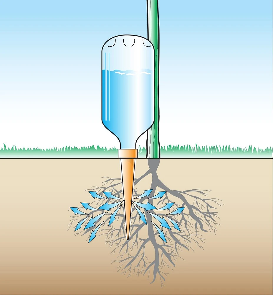 Distributeurs d'eau pour racines profondes