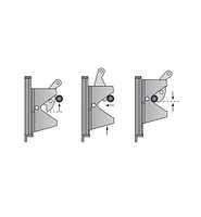 Loquet de portillon à positionnement automatique