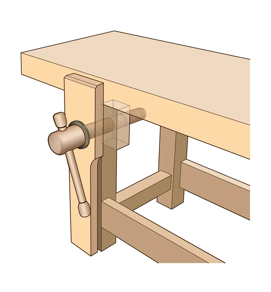 Composants en bois pour presses de Lake Erie Toolworks