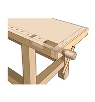 Composants en bois pour presses de Lake Erie Toolworks