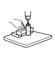 Centreur à roulement à billes – Ensemble de guidage pour tambour de ponçage Veritas