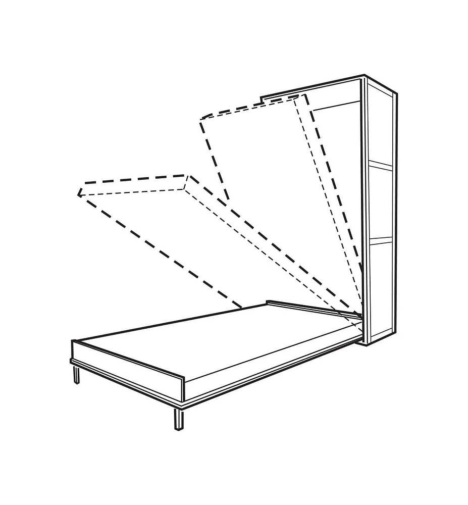 Mécanisme pour lit escamotable