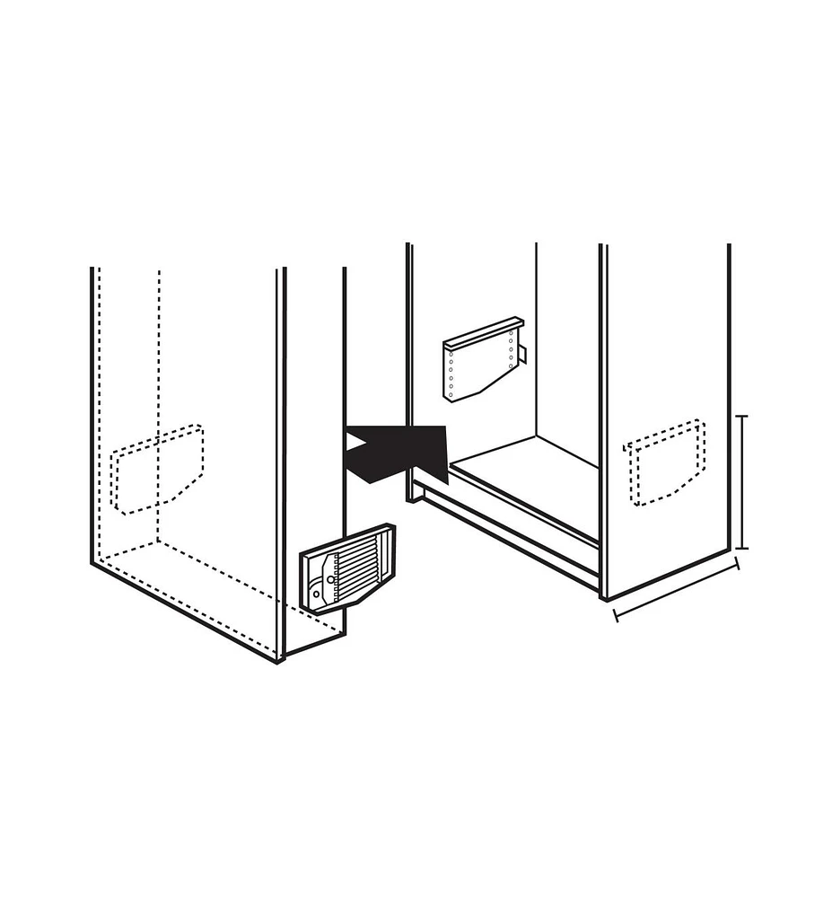 Spring Box Hardware for Fold-Down Beds