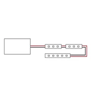 Warm or Natural White LED Tape Lighting Kits (12V)