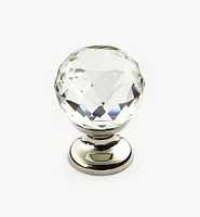 Faceted Glass Knobs