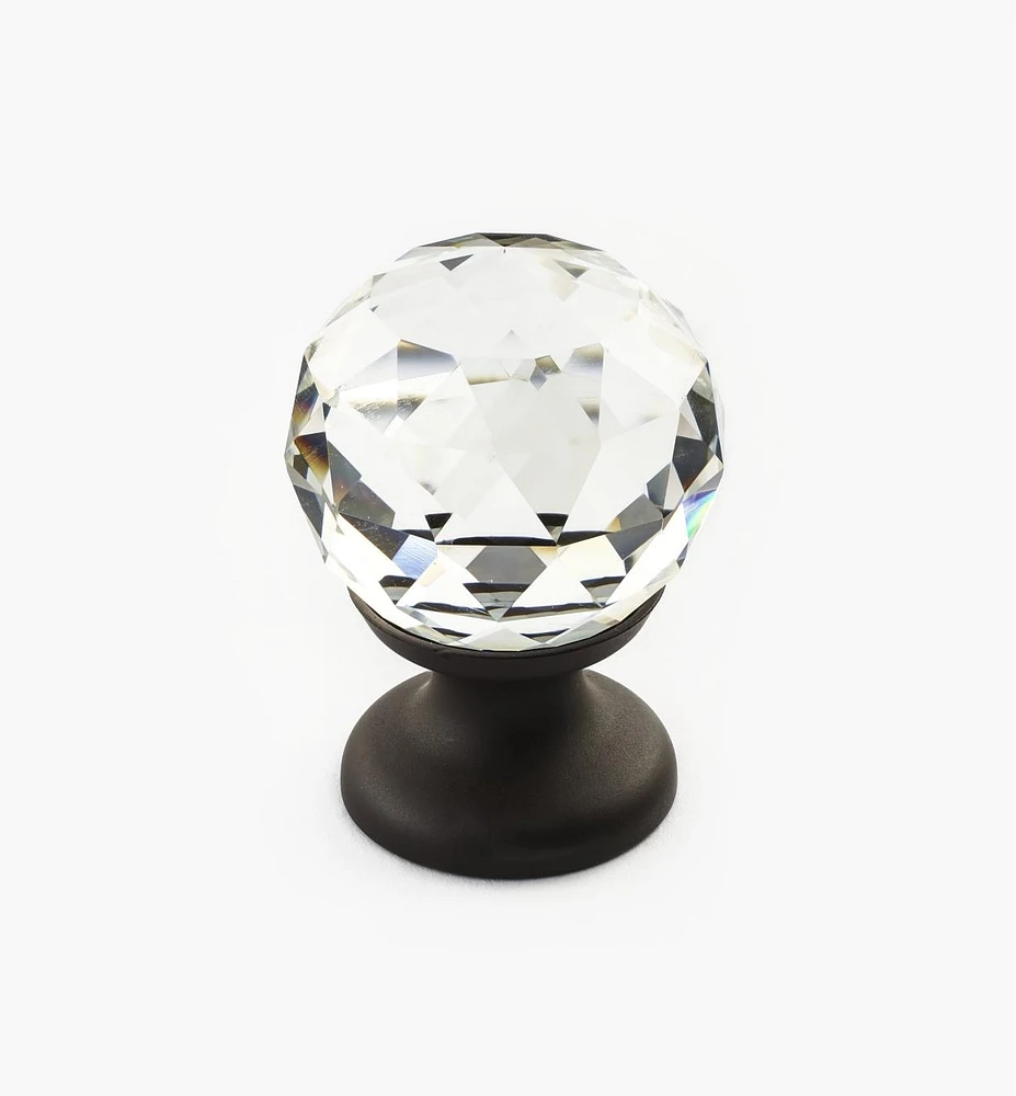 Faceted Glass Knobs