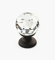 Faceted Glass Knobs