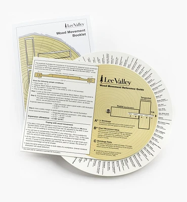 Lee Valley Wood Movement Reference Guide