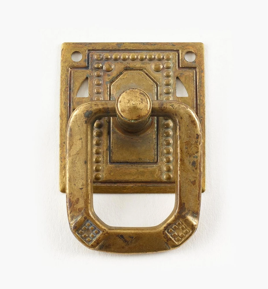 Pierced Square Plate Pull