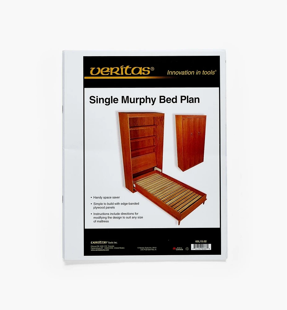 Murphy Bed Plans by Veritas