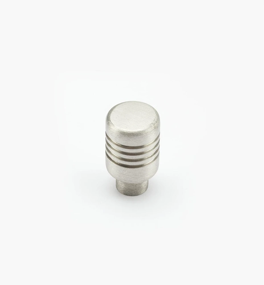 Stainless-Steel Ribbed Knobs