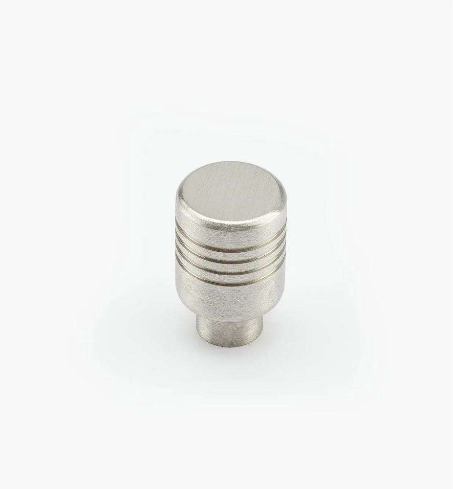 Stainless-Steel Ribbed Knobs