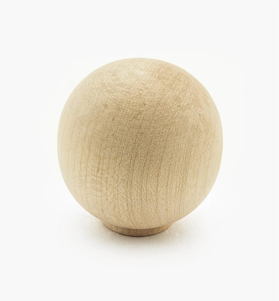 Maple Ball Knobs