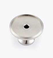 Veritas Stainless-Steel Smooth Insert Knobs