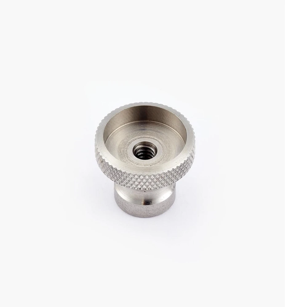 Veritas Stainless-Steel Knurled Insert Knobs