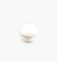 White Ceramic Knobs