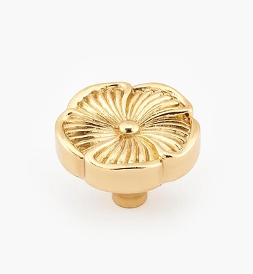 Cast Flower Knob