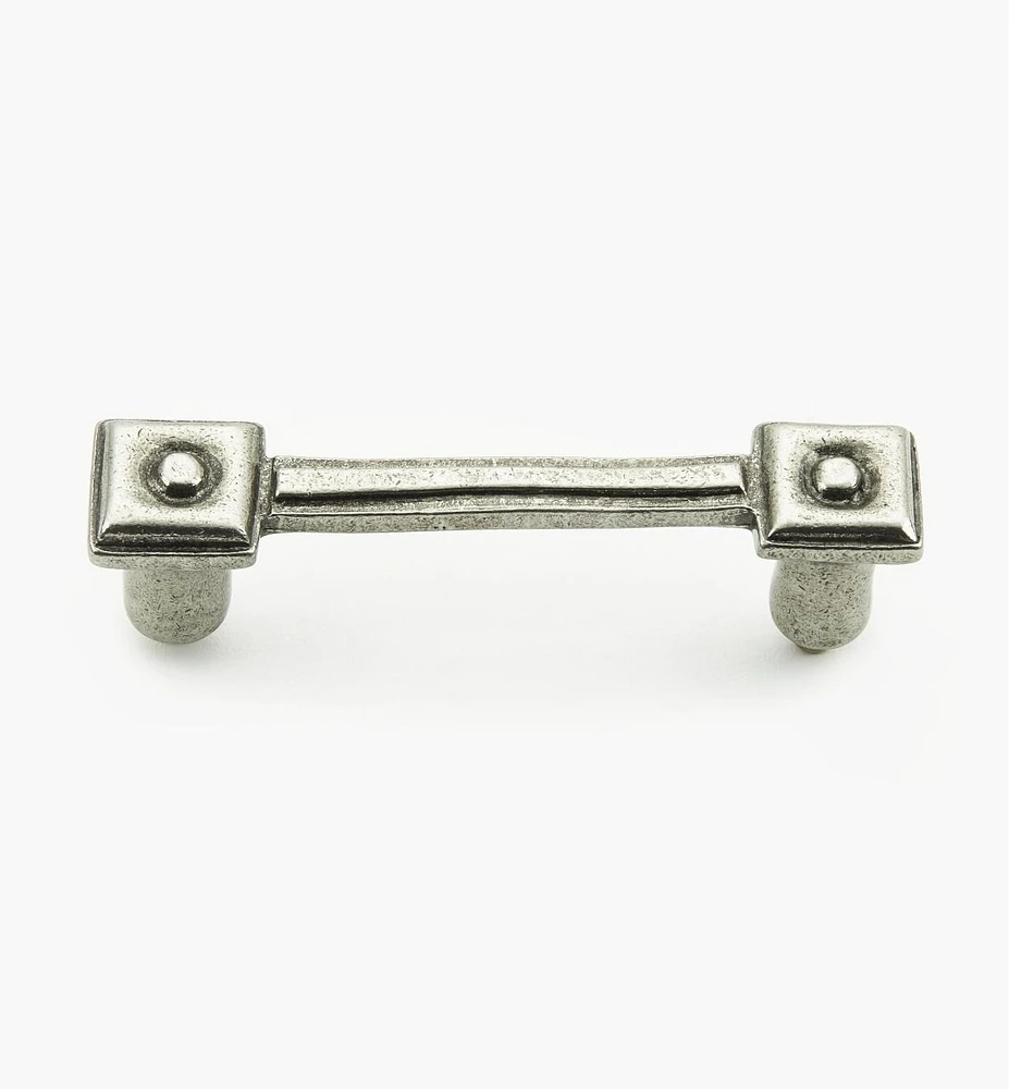 Bright Pewter Square-End Handle