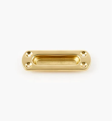 Brass Recessed Pull