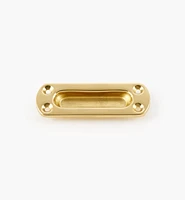 Brass Recessed Pull