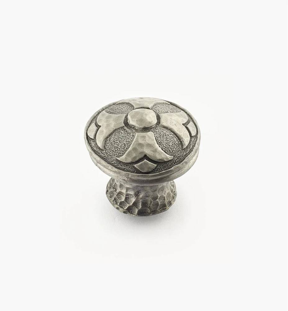 Cast Pewter Round Knob