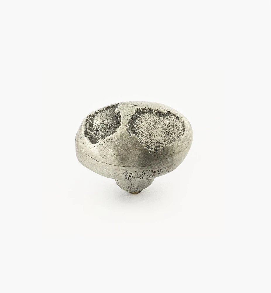 Cast Pewter Oval Knob