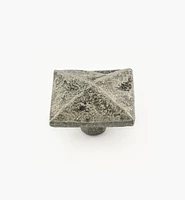 Cast Pewter Square Knob