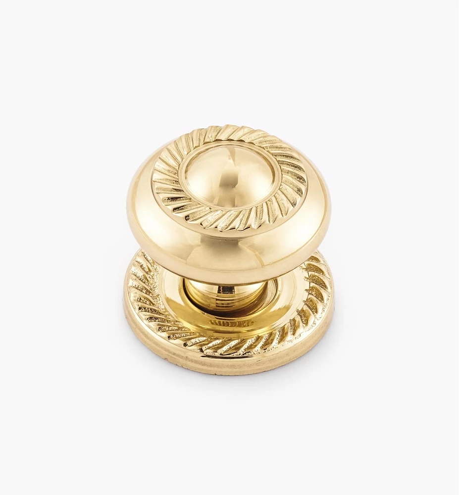 Georgian Brass Knob