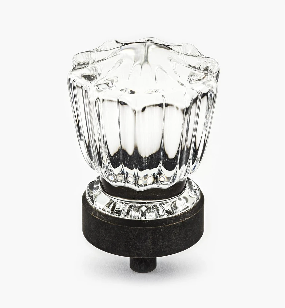 French-Style Glass Knob