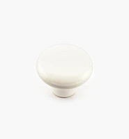 White Ceramic Knobs