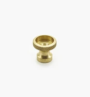 Veritas Knurled Brass Insert Knobs