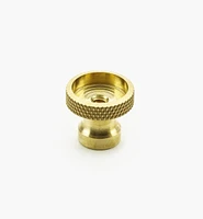 Veritas Knurled Brass Insert Knobs