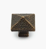 Cast Bronze Square Knob